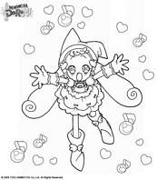 coloriage magical doremi la sorciere flora